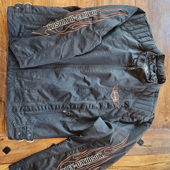 HARLEY DAVIDSON MENS Small RIDING JACKET PERFECT CONDITION - Picture 5 of 9